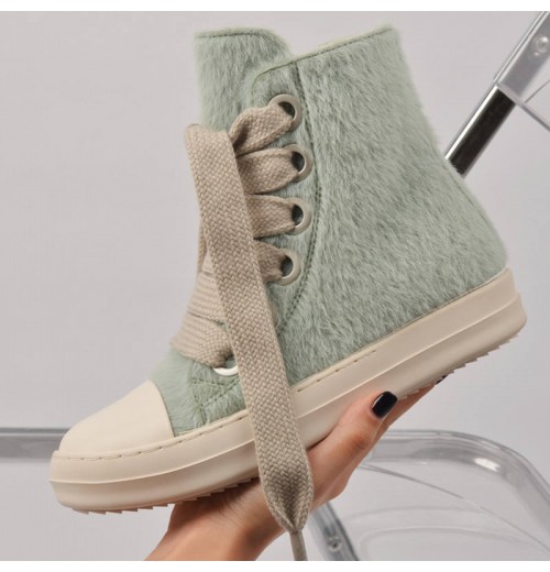 BUSY GIRL PT4178 Black fur sneakers women shoes flats sneakers thick lace up high top zapatos mujer women's casual shoes BUSY GIRL PT4178 Black fur sneakers women shoes flats sneakers thick lace up high top zapatos mujer women's casual shoes