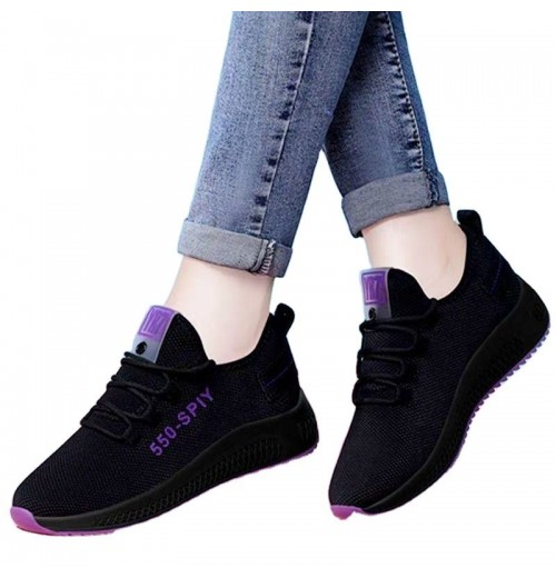 Customizable Breathable Women's Mesh Insole Sports Sneakers Customizable Breathable Women's Mesh Insole Sports Sneakers