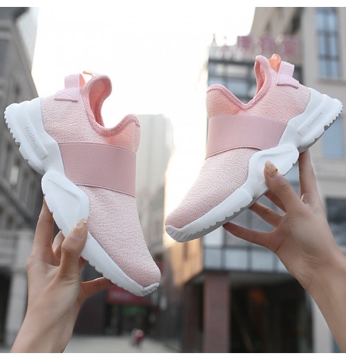 Flat Sport Shoe For Woman Light EVA Sole Breathable Low MOQ Fashion Sneakersneakers Women Custom Slip On Shoes Flat Sport Shoe For Woman Light EVA Sole Breathable Low MOQ Fashion Sneakersneakers Women Custom Slip On Shoes