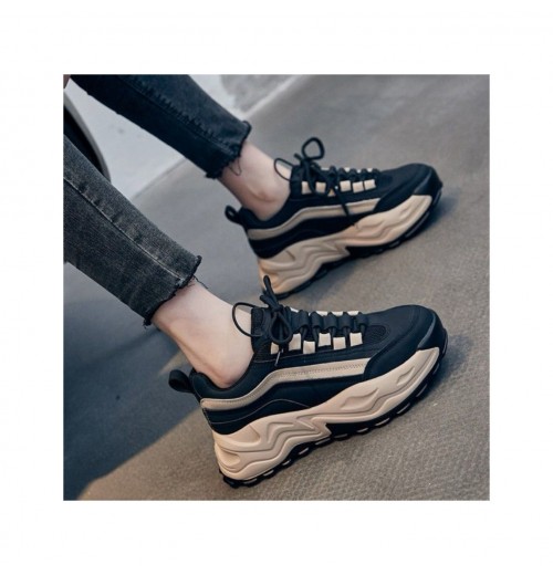 2024 New Fashion Casual walking Comfortable Walking Footwear for Ladies woman Height Increasing Chunky Shoes 2024 New Fashion Casual walking Comfortable Walking Footwear for Ladies woman Height Increasing Chunky Shoes