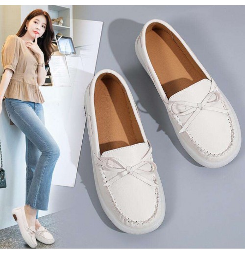 spring and autumn new Korean version thick sole casual shoes breathable leather sports shoes spring and autumn new Korean version thick sole casual shoes breathable leather sports shoes